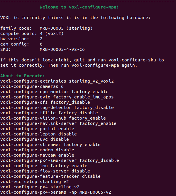 voxl-configure-sku prompt